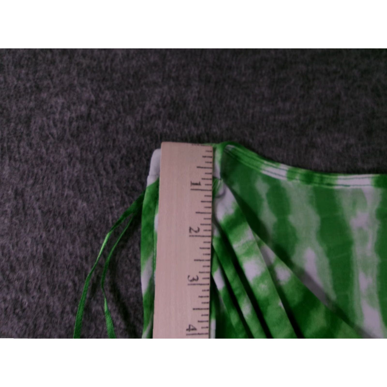 Michael Kors Michael Kors Dress Womens XS Green Tie Dye Sleeveless Cowl Neck Sheath Ruched Size XS / US 0-2 / IT 36-38 - 6 Thumbnail