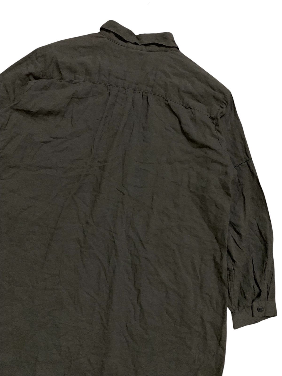Issey Miyake × Japanese Brand Vtg Issey Miyake Plantation Button shirt Size M / US 6-8 / IT 42-44 - 5 Thumbnail