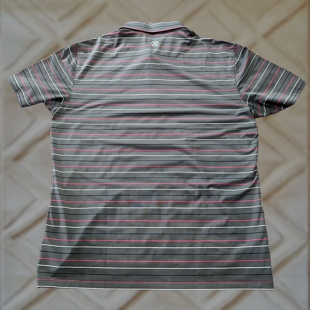 G/FORE G/Fore Polo Shirt Mens Short Sleeve Multicolor Striped L Large Size US L / EU 52-54 / 3 - 1 Thumbnail