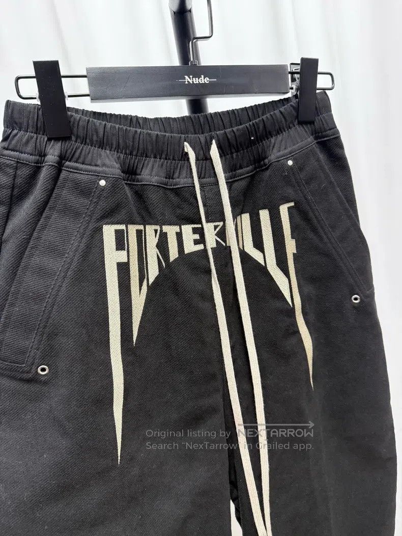 Rick Owens RICK OWENS Embroidered Flared Trousers Size US 28 / EU 44 - 5 Thumbnail