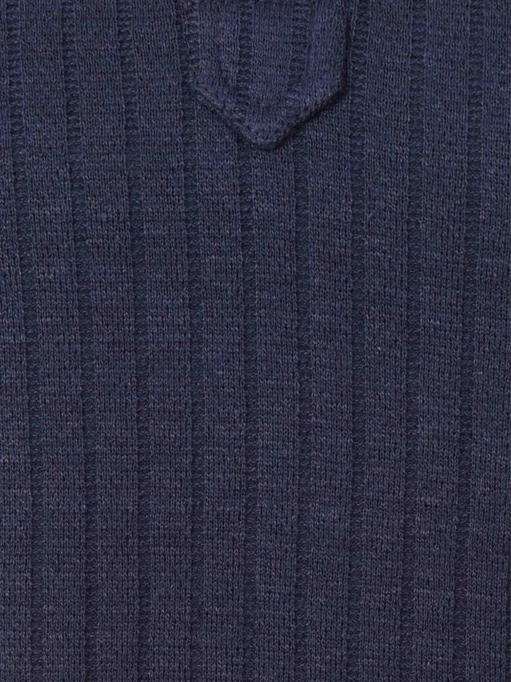 Brunello Cucinelli o1y0526 Polo Shirt in Navy Blue Size US M / EU 48-50 / 2 - 4 Thumbnail