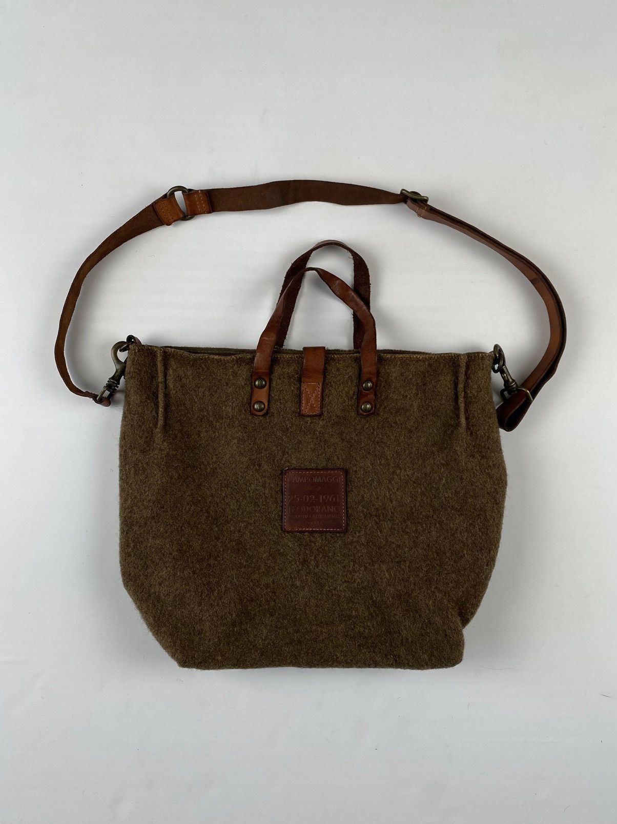 Vintage Campomaggi Italian Wool Tote Bag Size ONE SIZE - 2 Thumbnail