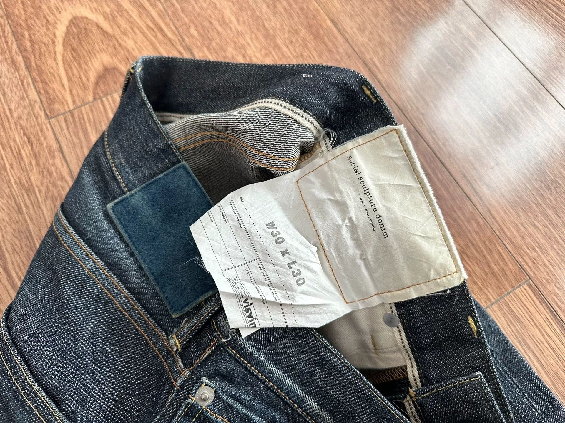 Visvim VISVIM Social Sculpture Non Washed Jeans Size US 30 / EU 46 - 4 Thumbnail