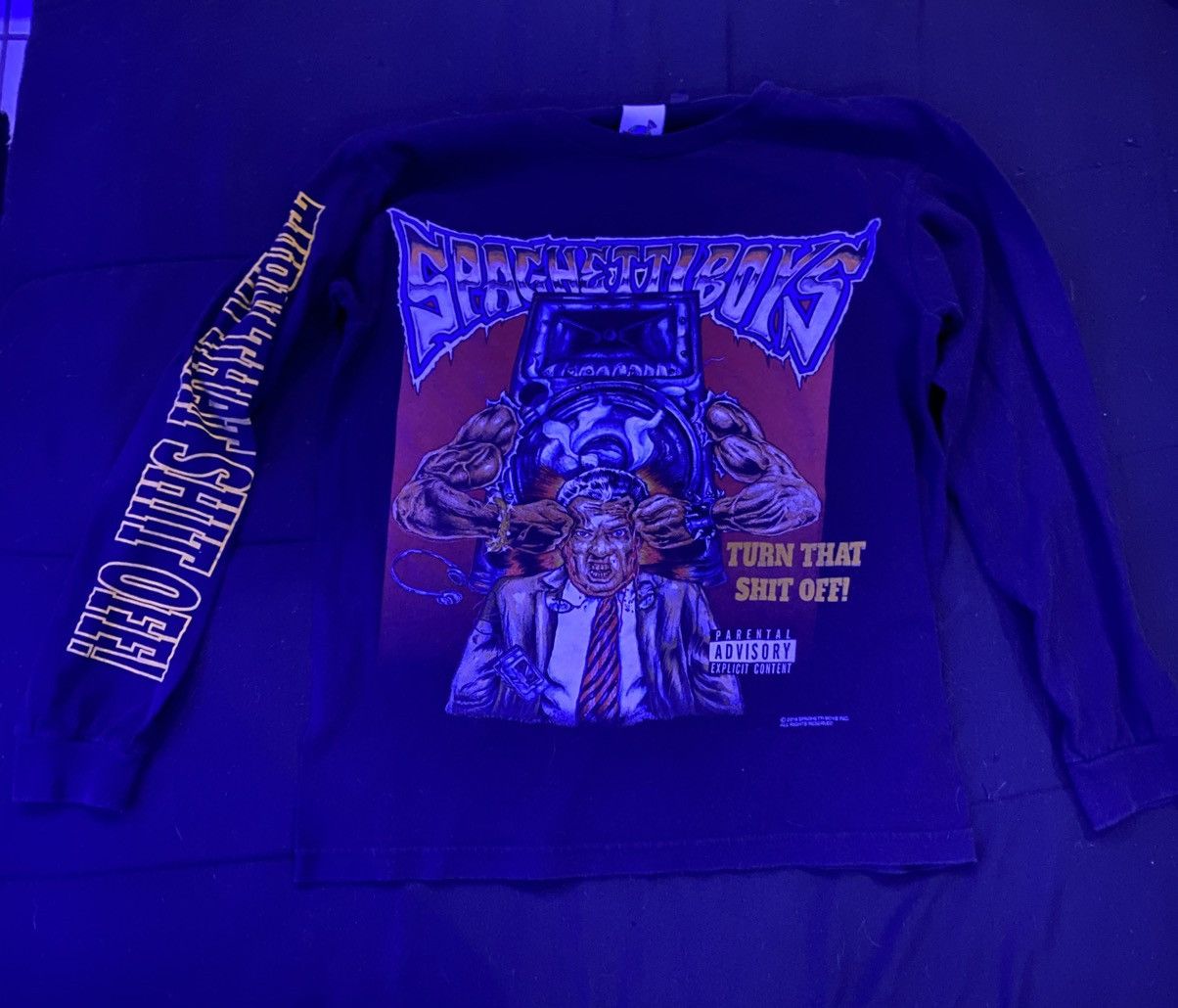 spaghetti boys turn that shit off long sleeve