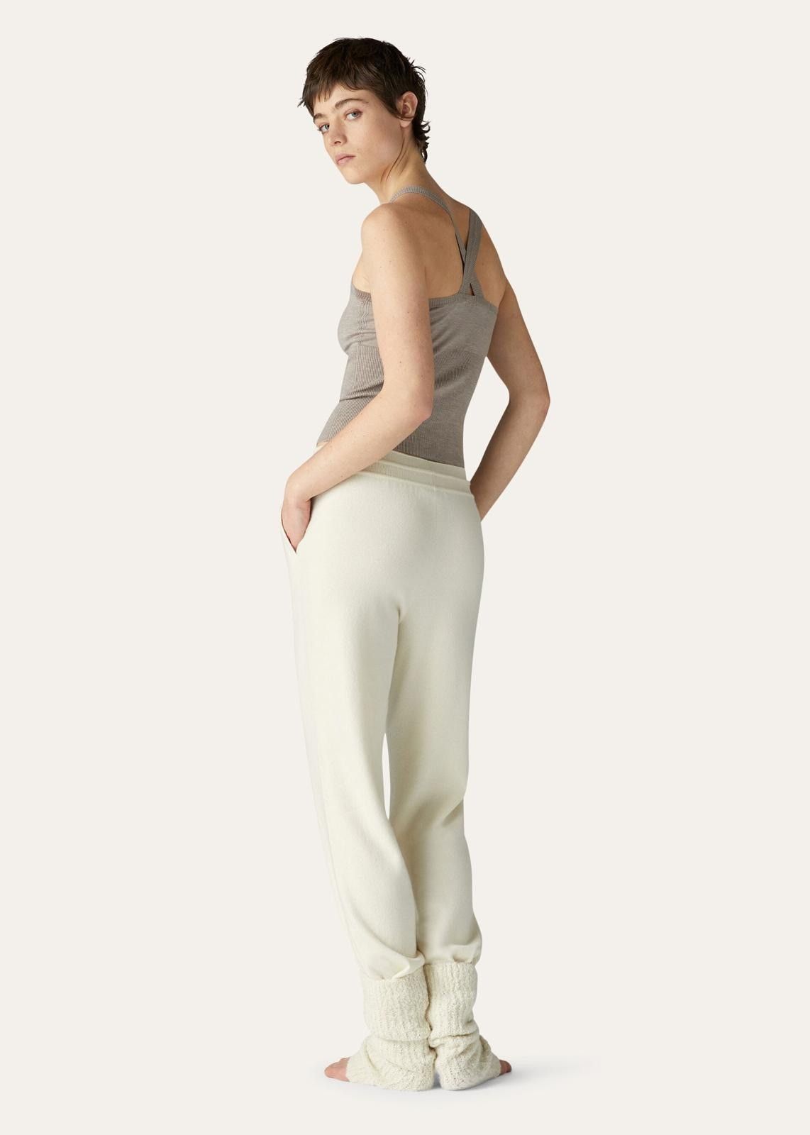 Loro Piana o1srvl11e1125 FAN1850 Cocooning Pant in White Size 28" / US 6 / IT 42 - 3 Thumbnail