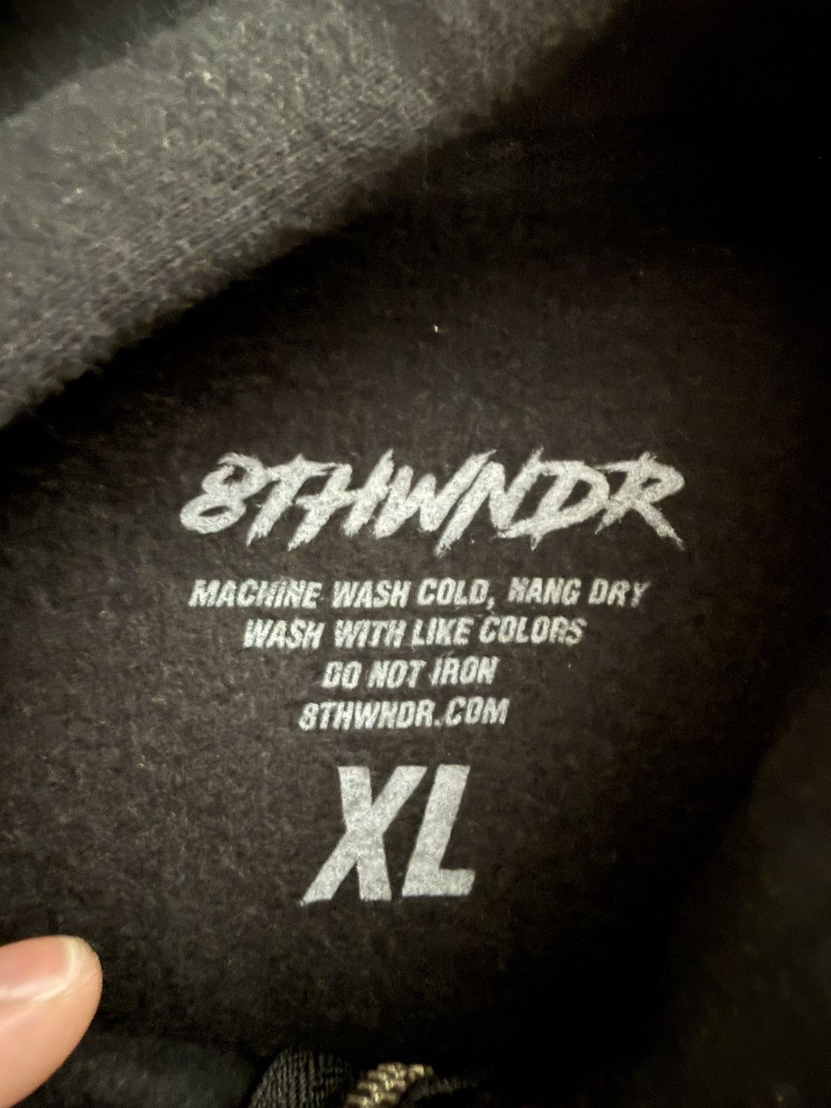 8THWNDR 8THWNDR “Black” Mind Control Zip Up Size XL 🔥 Size US XL / EU 56 / 4 - 3 Thumbnail
