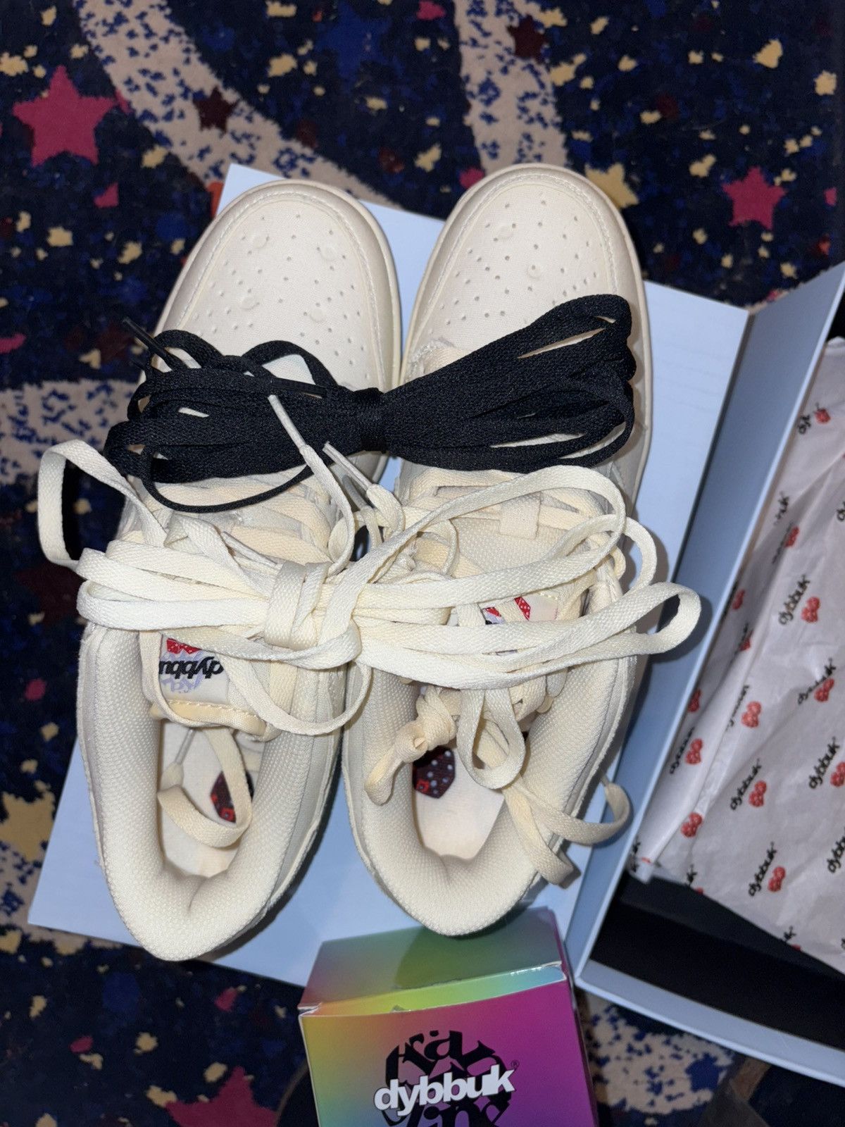 Dybbuk Dybbuk Lucky 7 x Trampoline DIY Paint Yourself Size 9 - NWT Size US 9 / EU 42 - 10 Thumbnail
