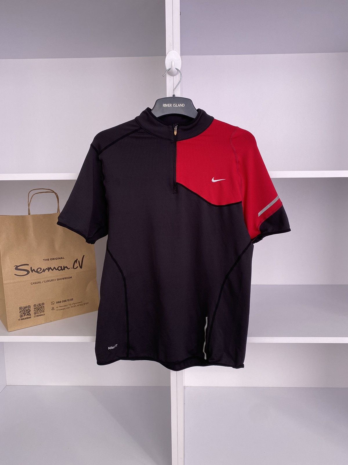 Nike × Vintage Vintage Nike Fit Dry Jersey Size US M / EU 48-50 / 2 - 2 Thumbnail