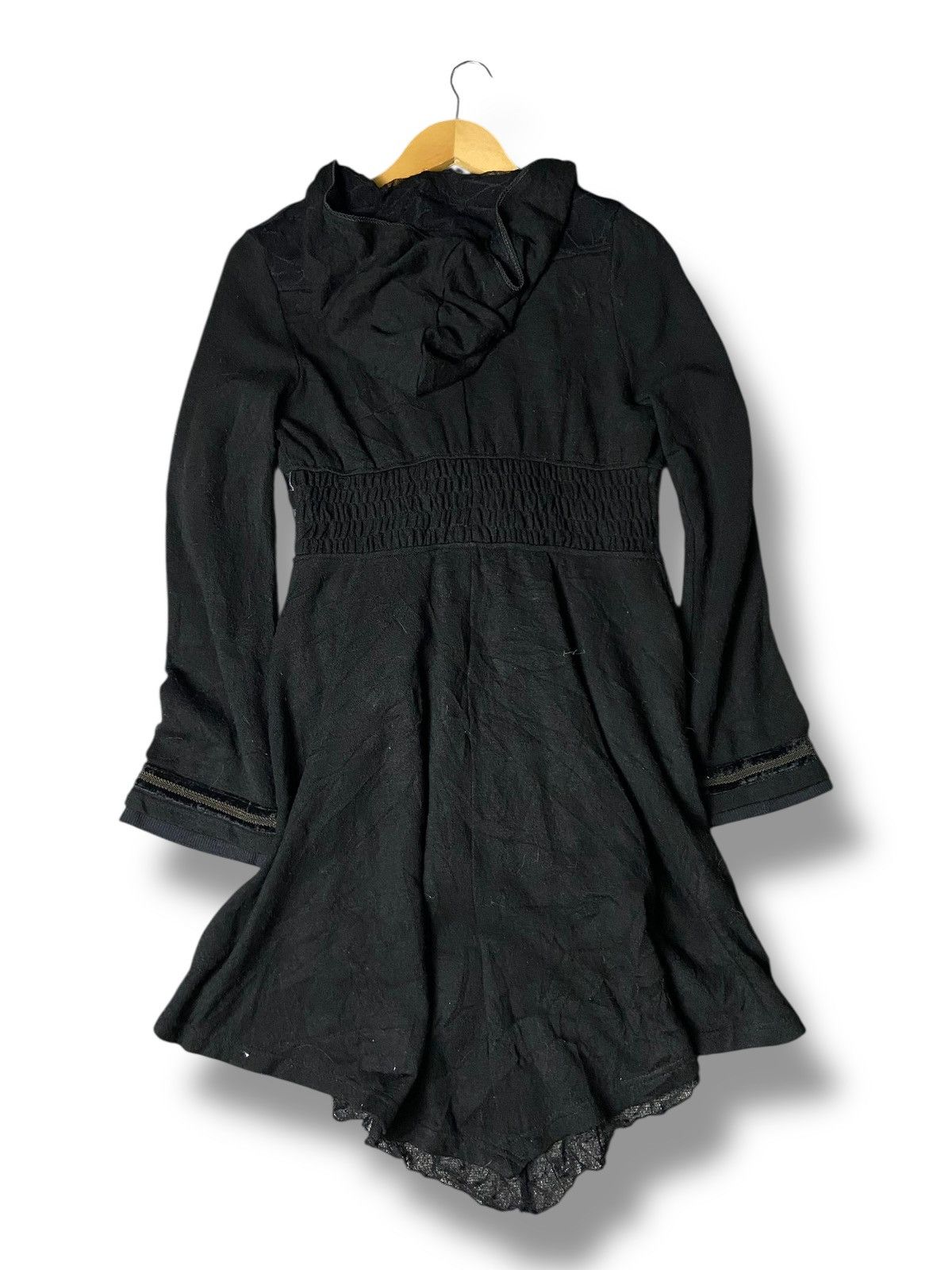 Vintage Ozz Croce Gothic Style Hooded Jacket (147)