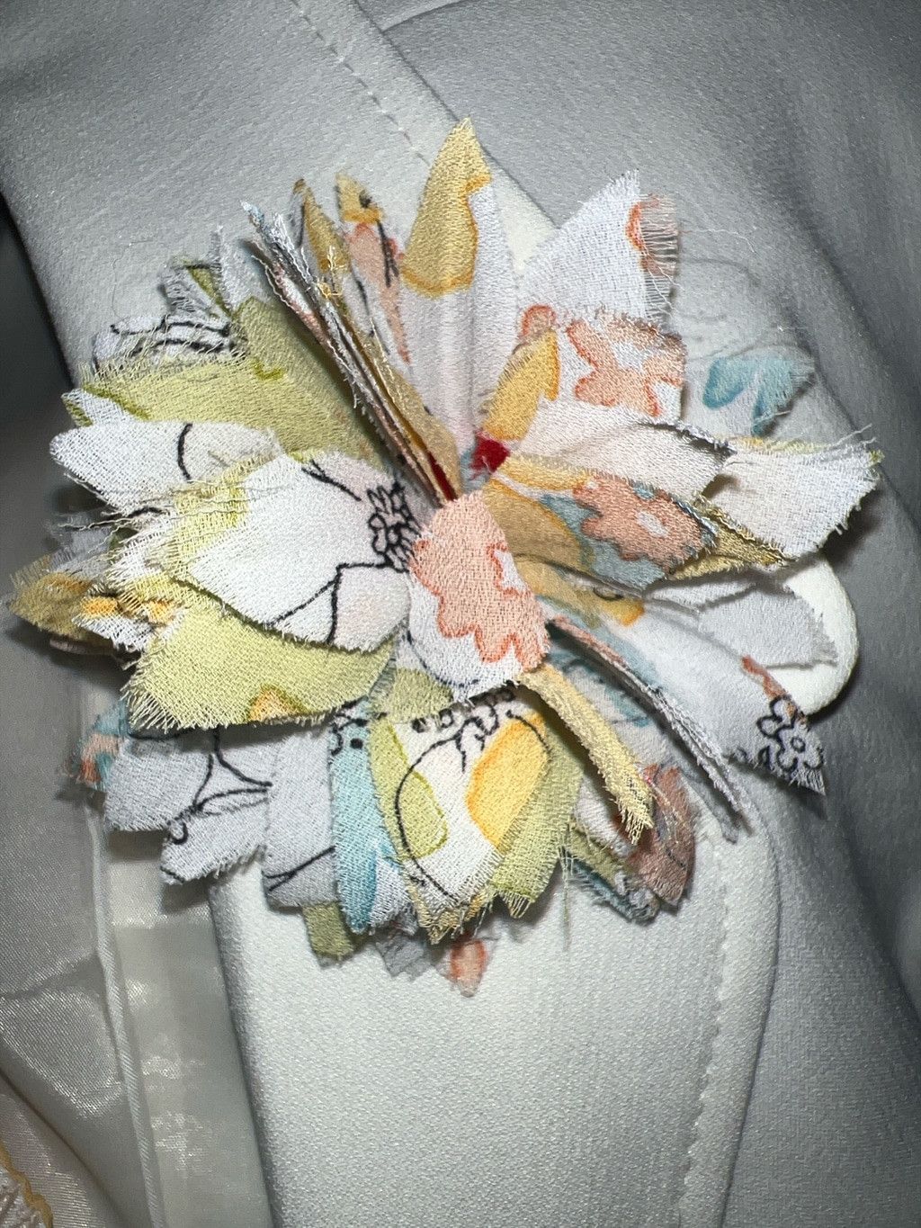 Harve Benard Vintage Harve Benard Dress Suit 16 White Multi Size XXL / US 16-18 / IT 52-54 - 5 Thumbnail