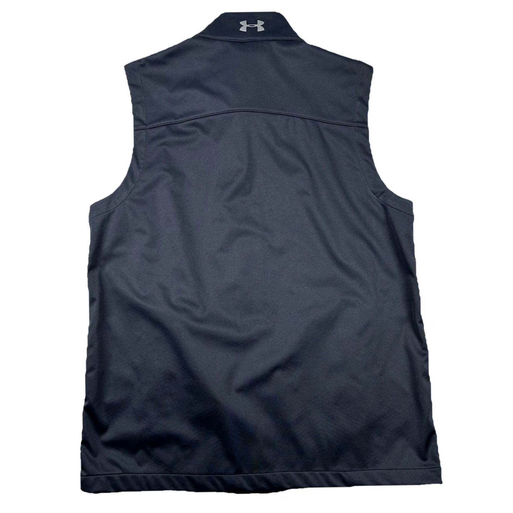 Under Armour Under Armour Vest Mens M Loose Full Zip Golf The Invitational Embroidered Black Vest Mens M Full Zip Golf Embroidered Black Size US M / EU 48-50 / 2 - 2 Thumbnail