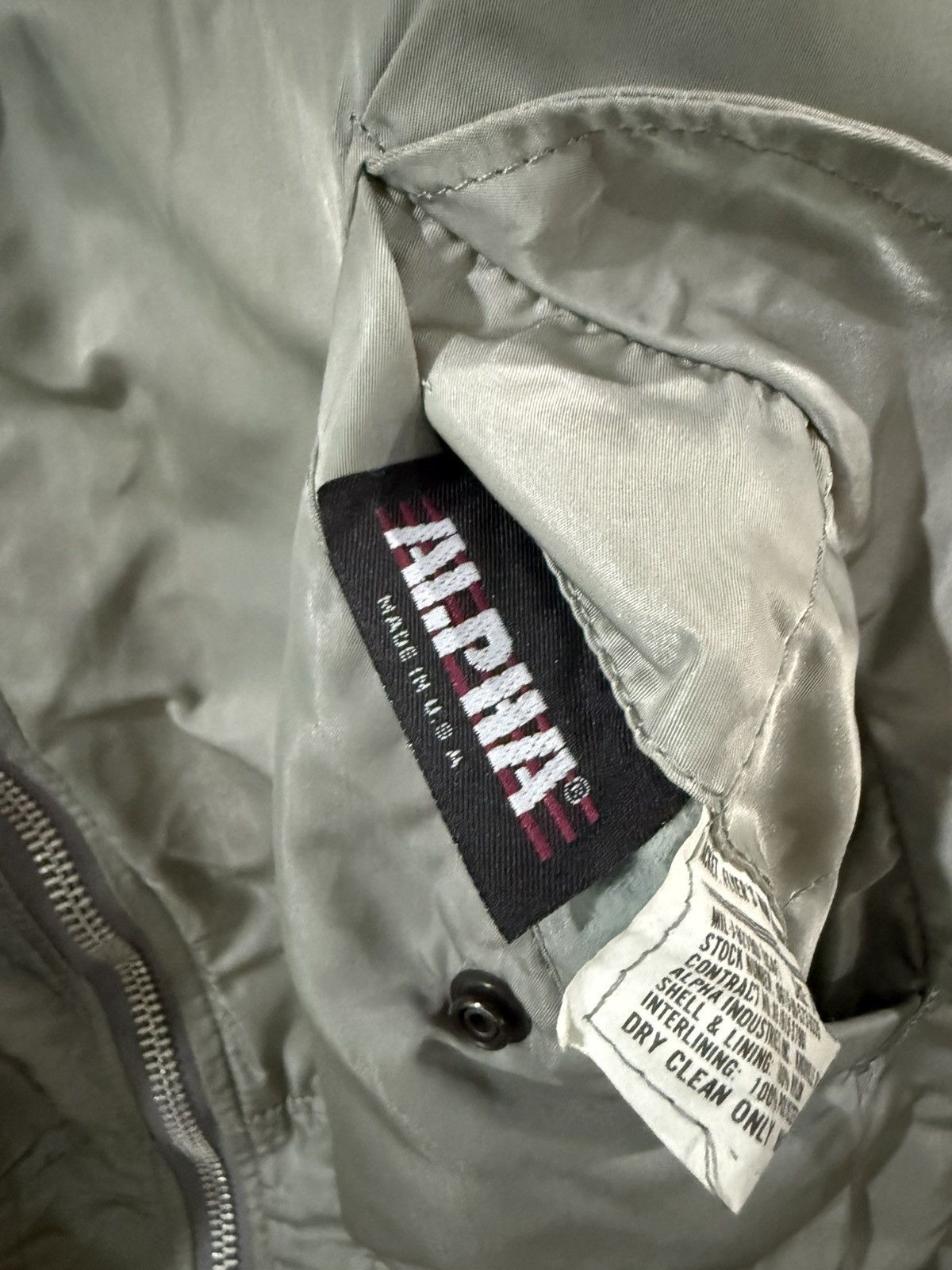 Alpha Industries × Vintage 🇺🇸 Vintage Alpha Industries Flyers Jacket Bomber Size US XL / EU 56 / 4 - 10 Thumbnail