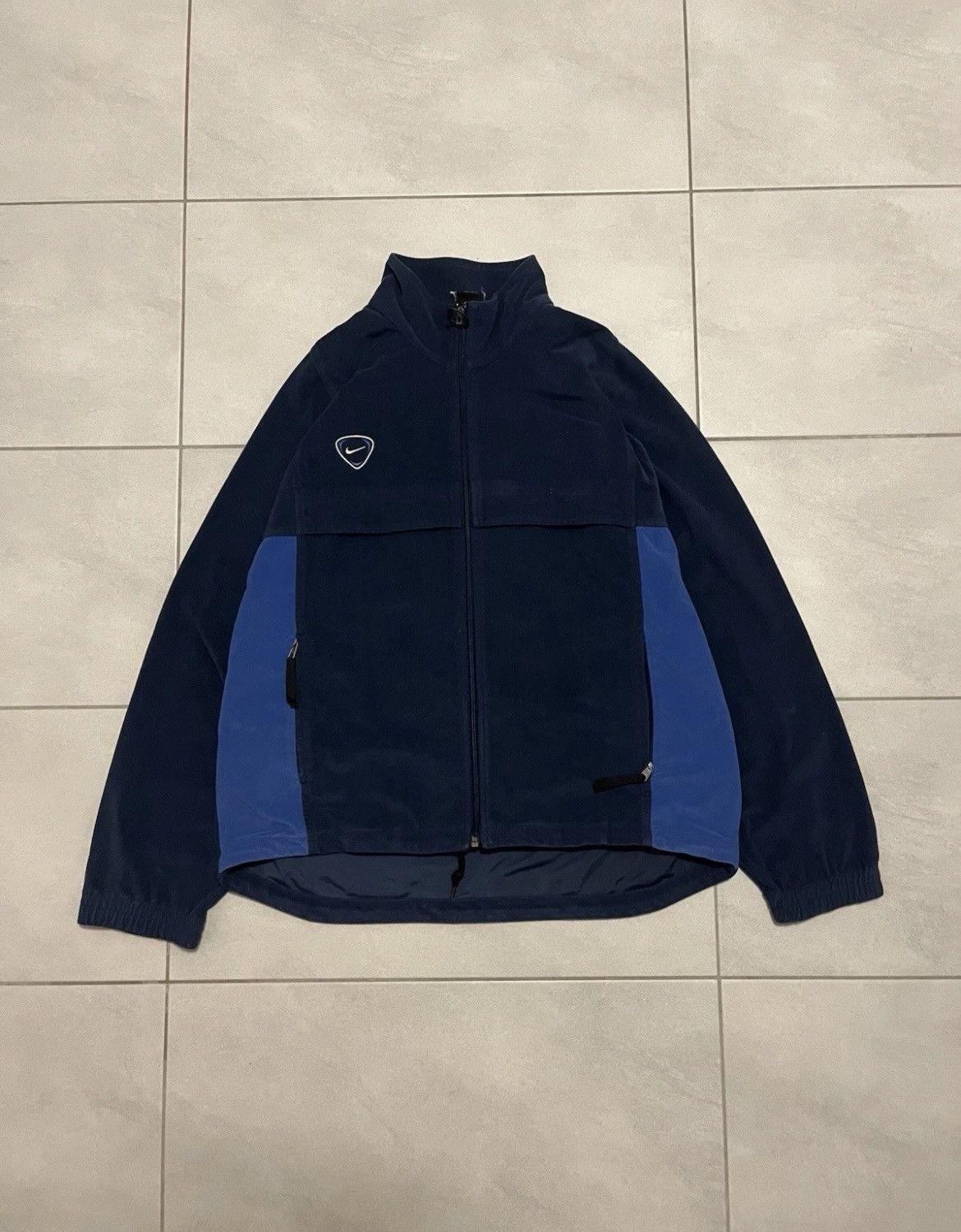 Nike Nike Vintage 90s Nike Team Fleece Jacket Streetwear Size US M / EU 48-50 / 2 - 1 Thumbnail