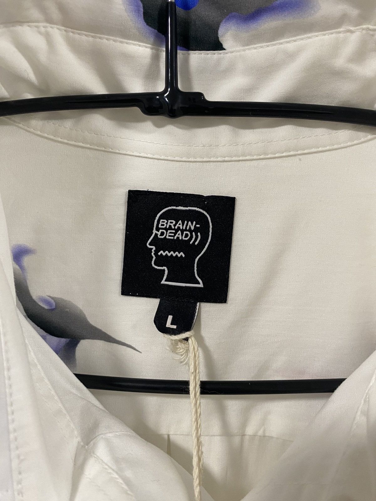 Brain Dead Brain Dead Claw Button Up Shirt White Size: L Size US L / EU 52-54 / 3 - 2 Thumbnail