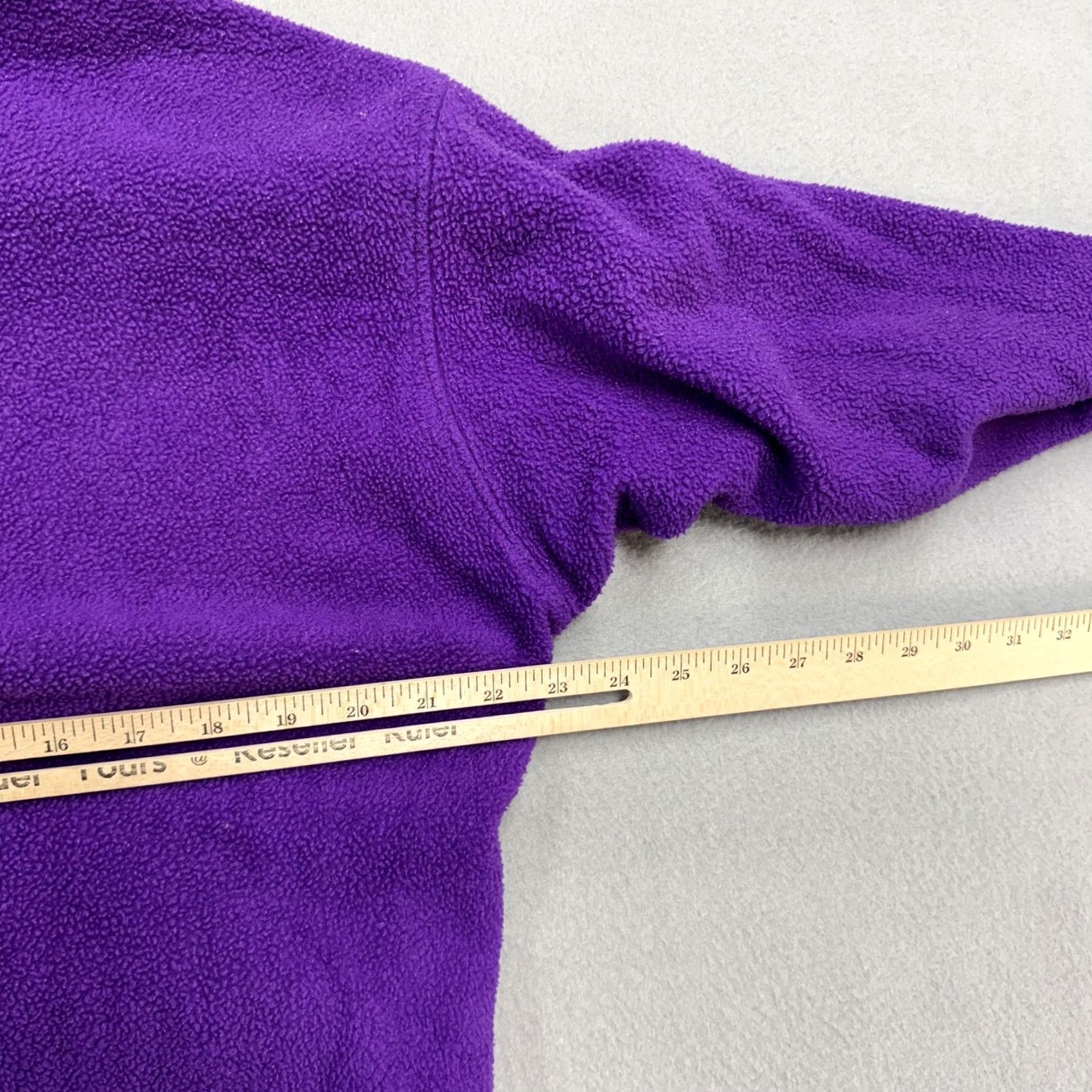 The North Face The North Face Fleece Jacket Womens Medium Purple Zip Outdoor Hiking Vintage Size M / US 6-8 / IT 42-44 - 7 Thumbnail
