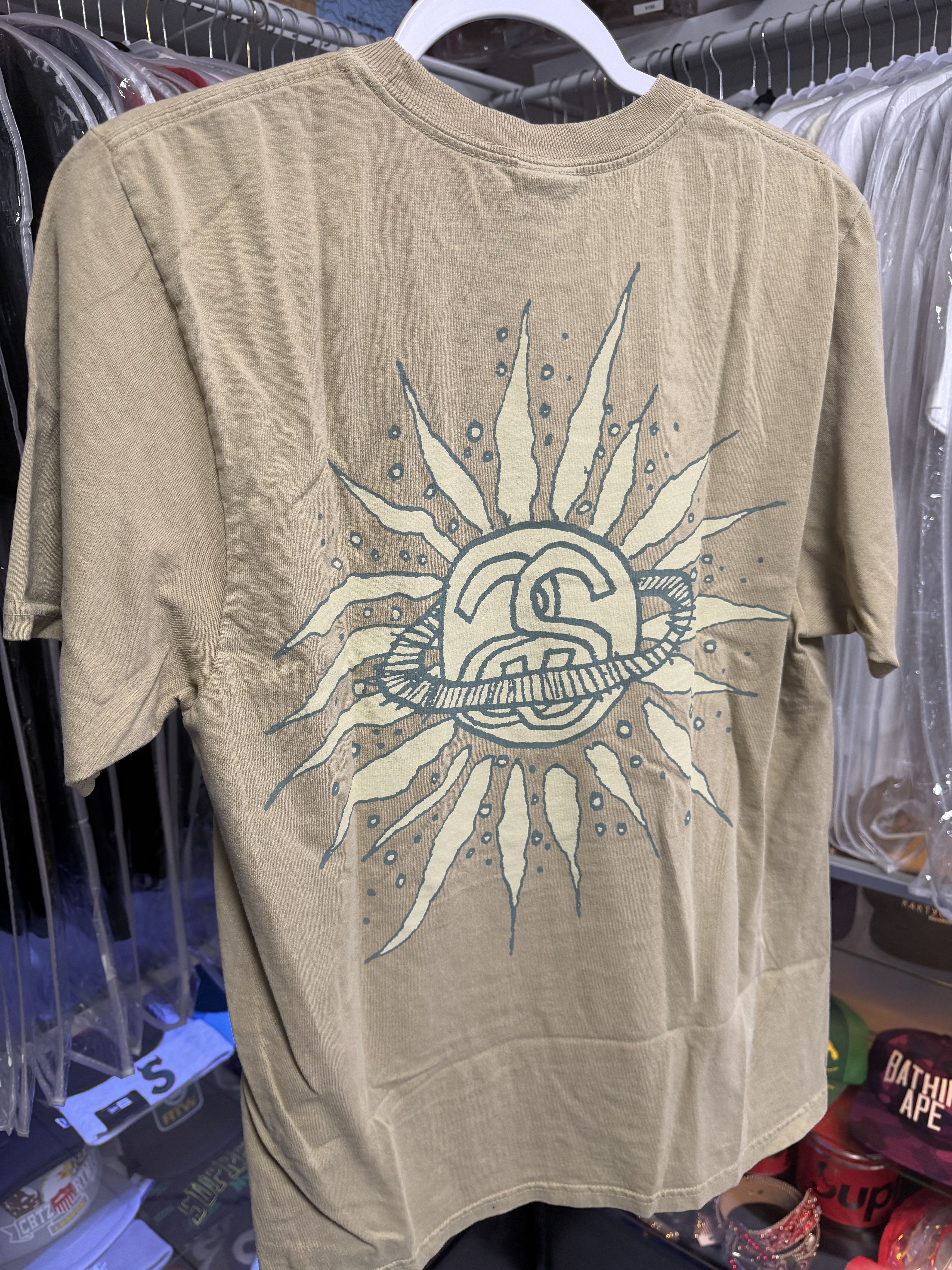 Stussy Stussy S Talk Pigment Dyed Rare t shirt | Grailed