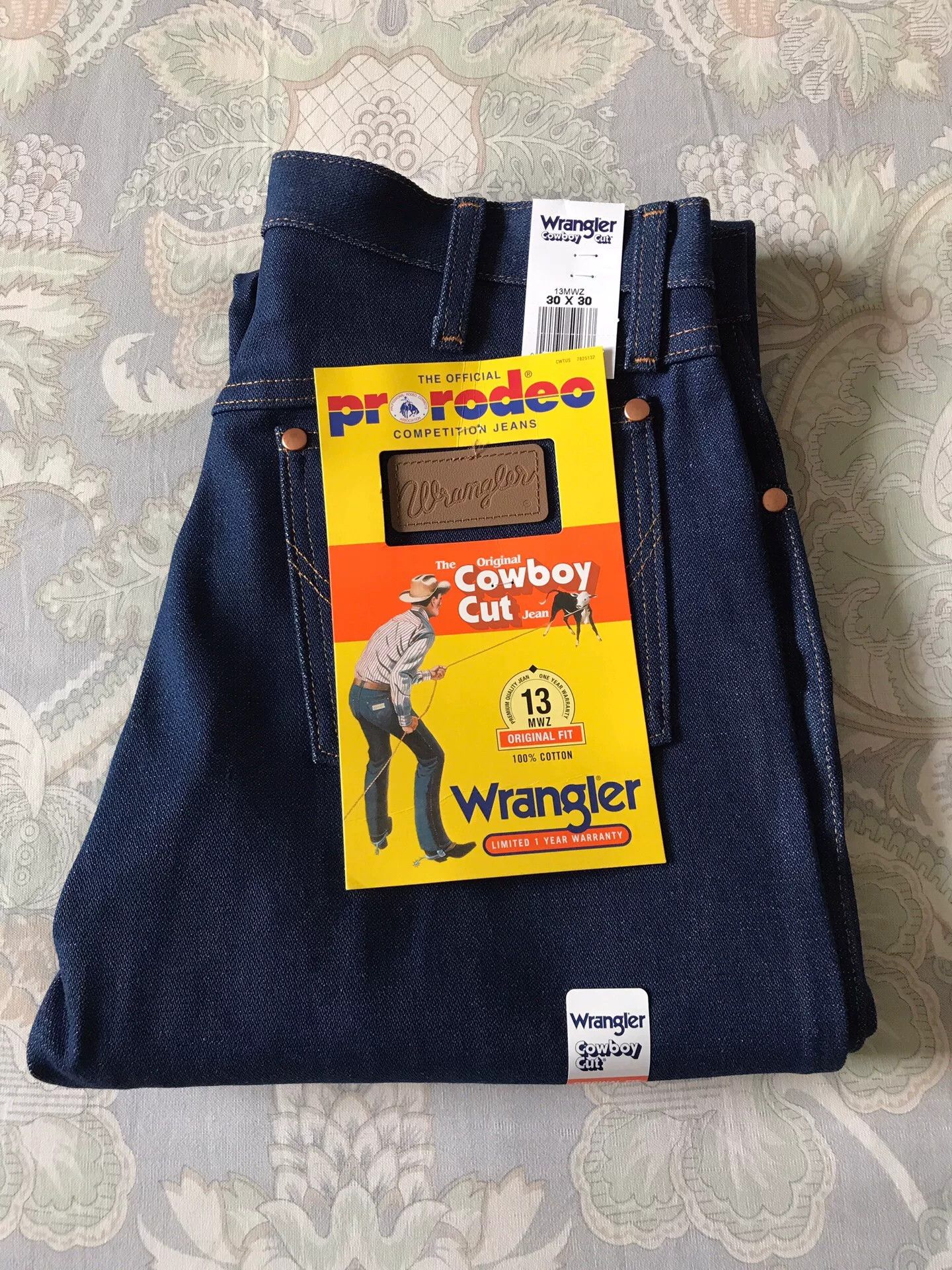 Wrangler Wrangler 13MWZ Jeans W30L30 Size US 30 / EU 46 - 1 Thumbnail
