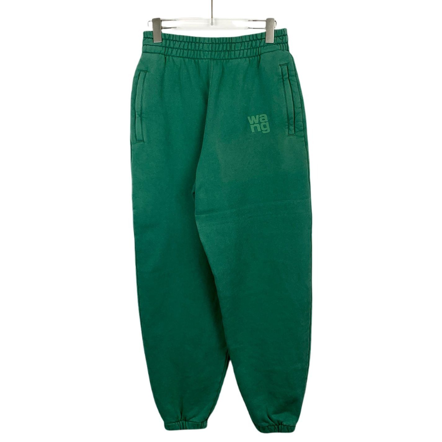 Alexander Wang Alexander Wang.T Green Jogger Sweatpants Elastic Waistband P Size 27" / US 4 / IT 40 - 1 Thumbnail