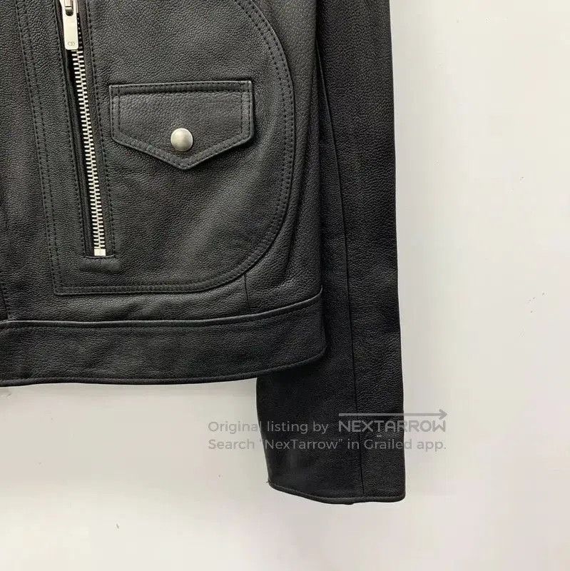 Dior Dior Black Leather Women's Jacket . Size M / US 6-8 / IT 42-44 - 4 Thumbnail