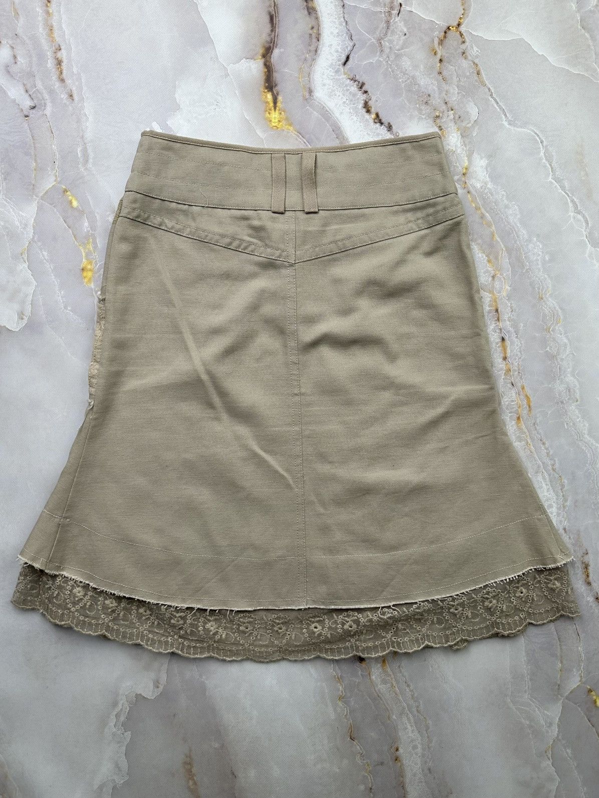 Japanese Brand Vintage Flared Skirt Size 24" / US 00 / IT 34 - 6 Thumbnail