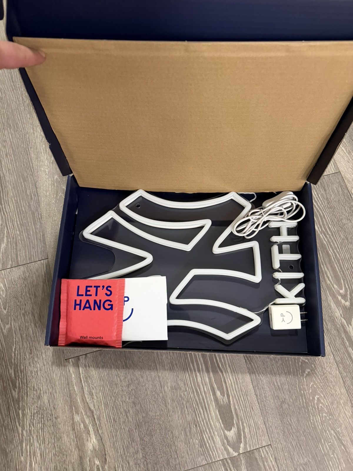 Kith X Yellowpop “New York Yankees LED Neon Sign”