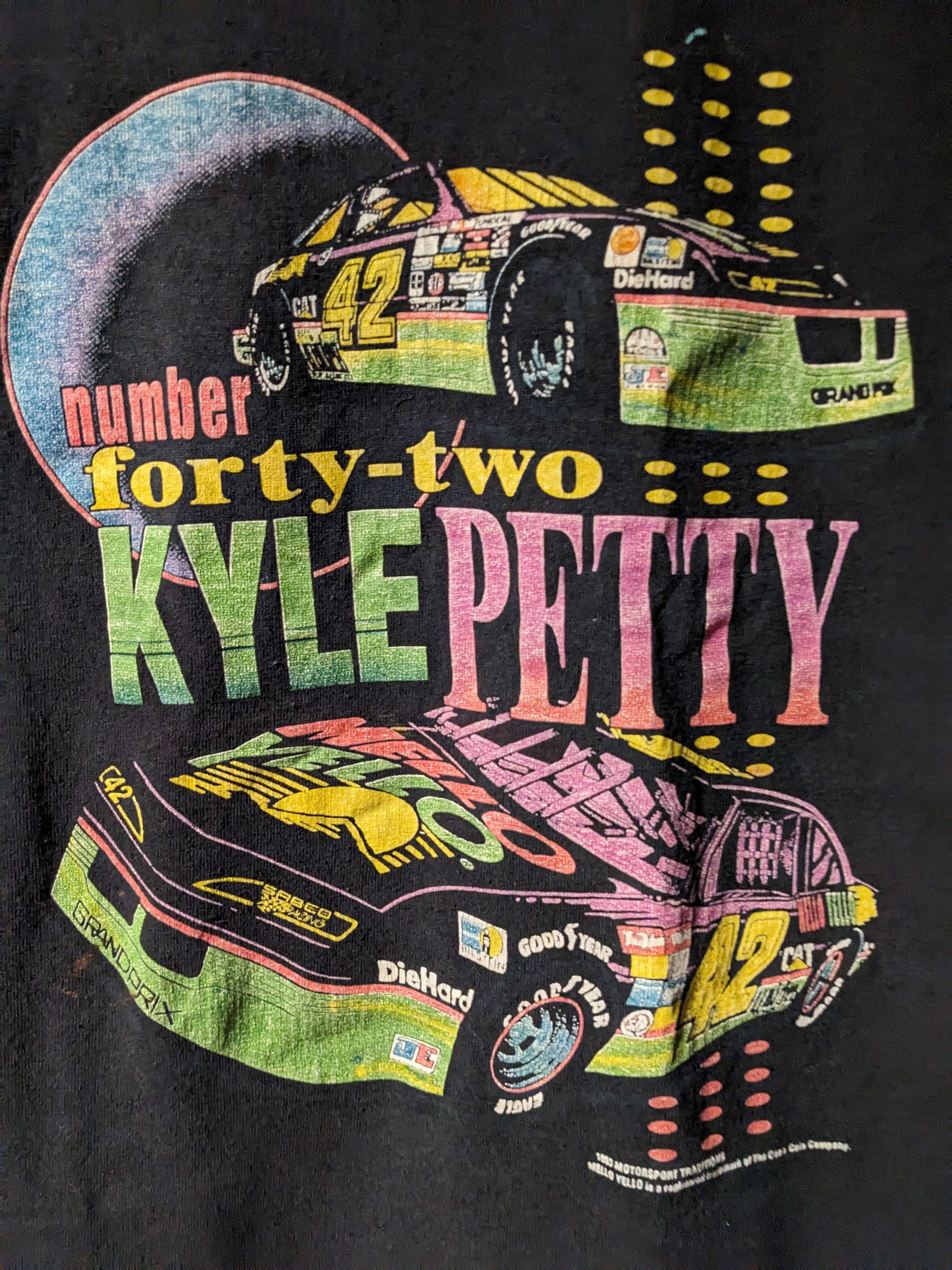NASCAR × Vintage Vintage 1993 Nascar Kyle Petty Chase Authentic Kids T-Shirt Size US L / EU 52-54 / 3 - 2 Thumbnail