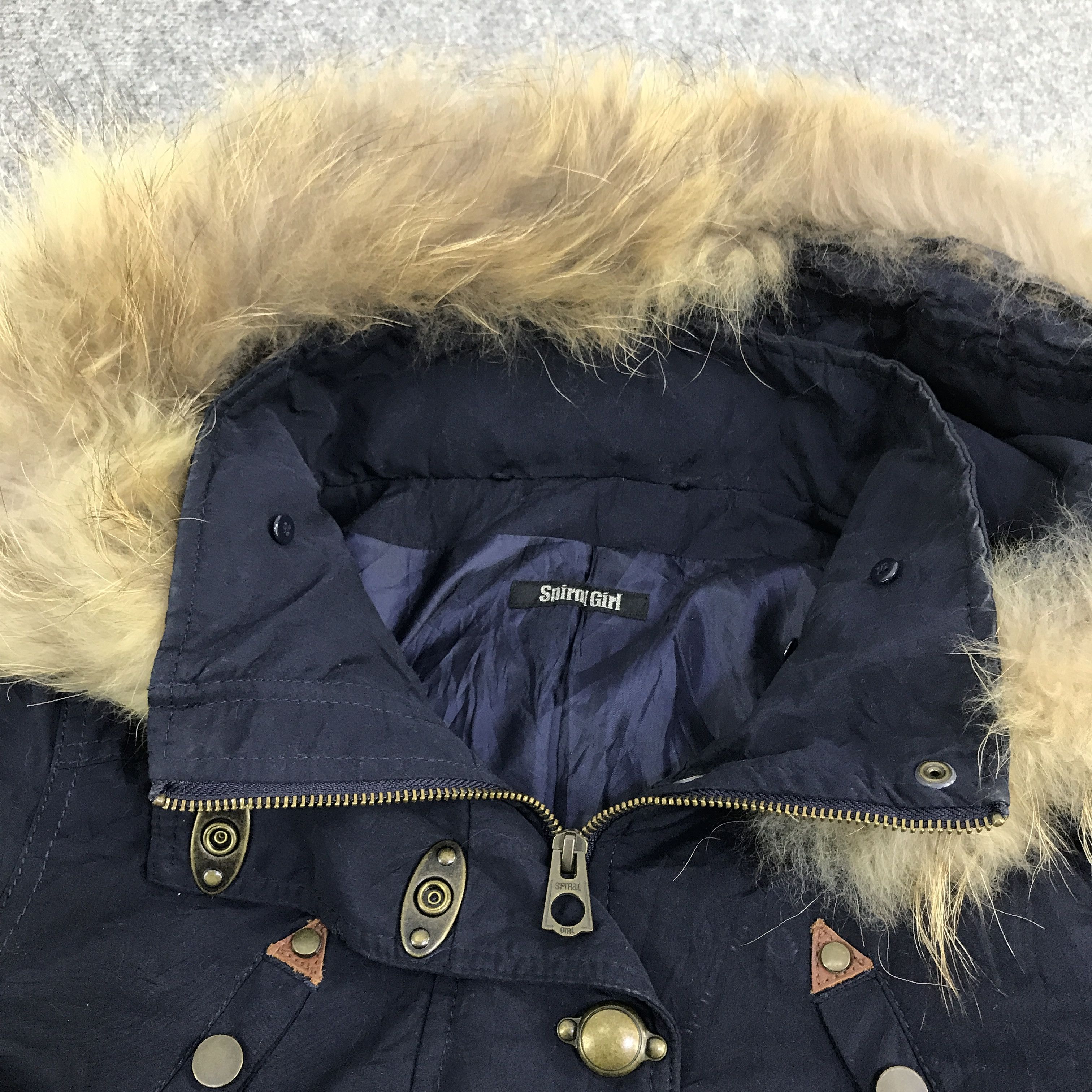 Japanese Brand spiral girl Fur hoodie design jacket K122B14 Size M / US 6-8 / IT 42-44 - 5 Thumbnail