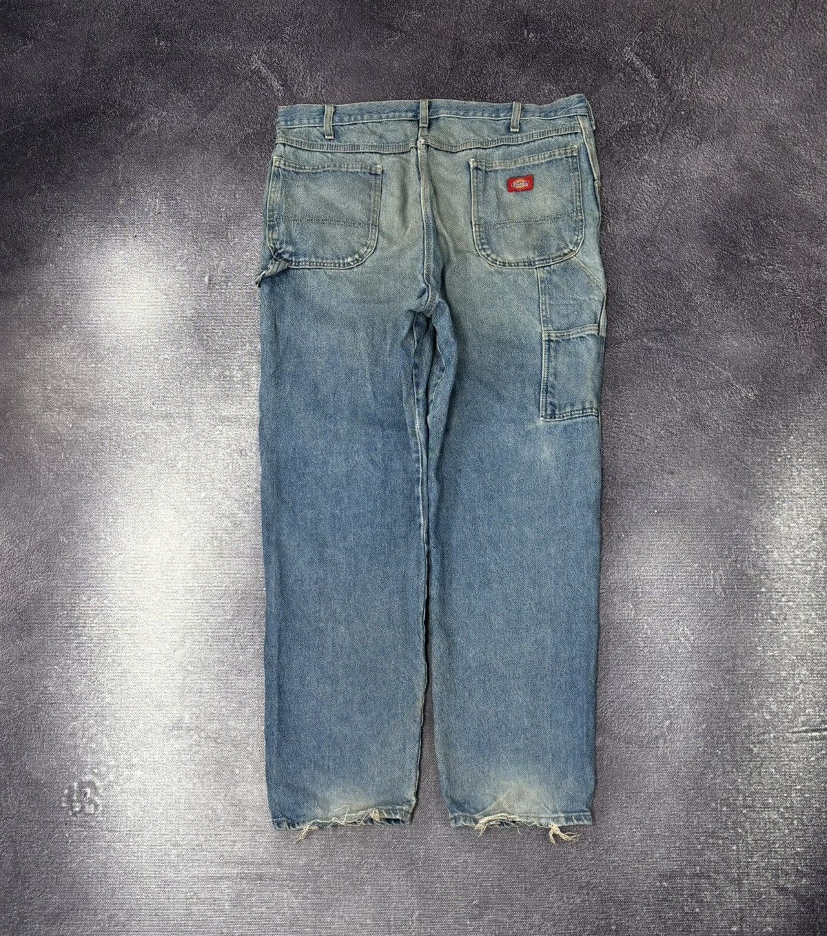 Dickies Vintage Dickies Workwear Faded Blue Hype Denim Baggy Jeans Size US 40 / EU 56 - 1 Thumbnail