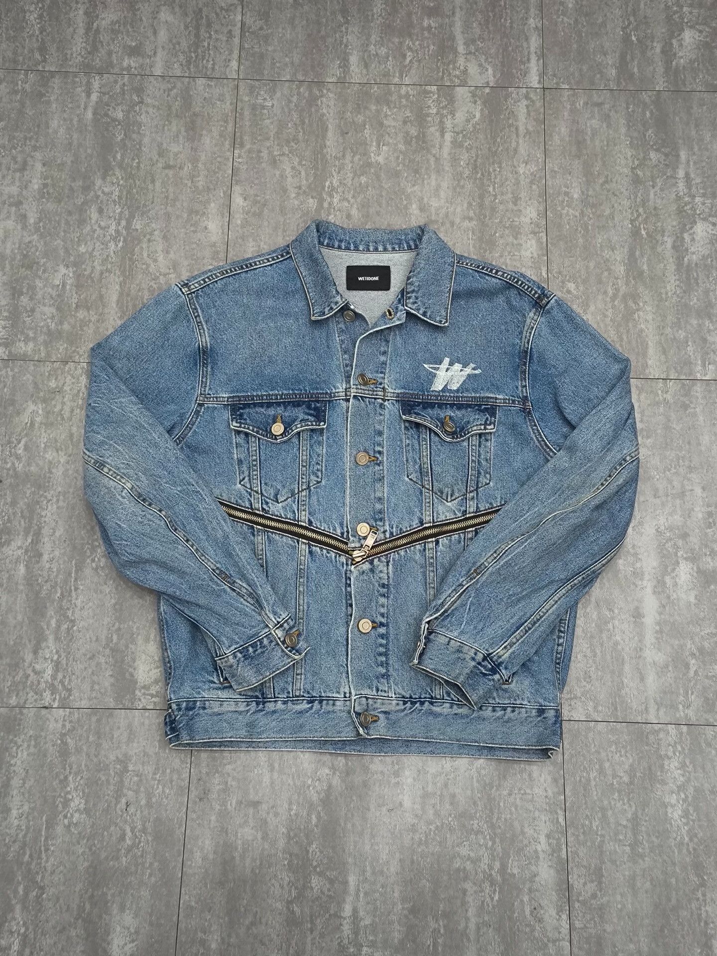 WE11DONE We11done Collab Cropped Light Jacket s Men Size US S / EU 44-46 / 1 - 1 Thumbnail