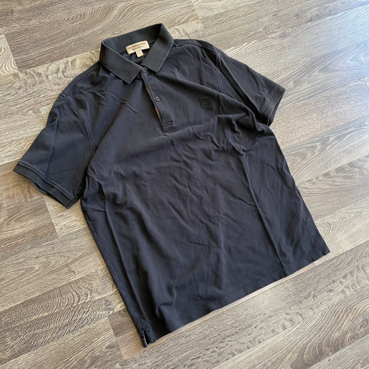 Burberry × Vintage Burberry polo shirt Size US M / EU 48-50 / 2 - 2 Thumbnail
