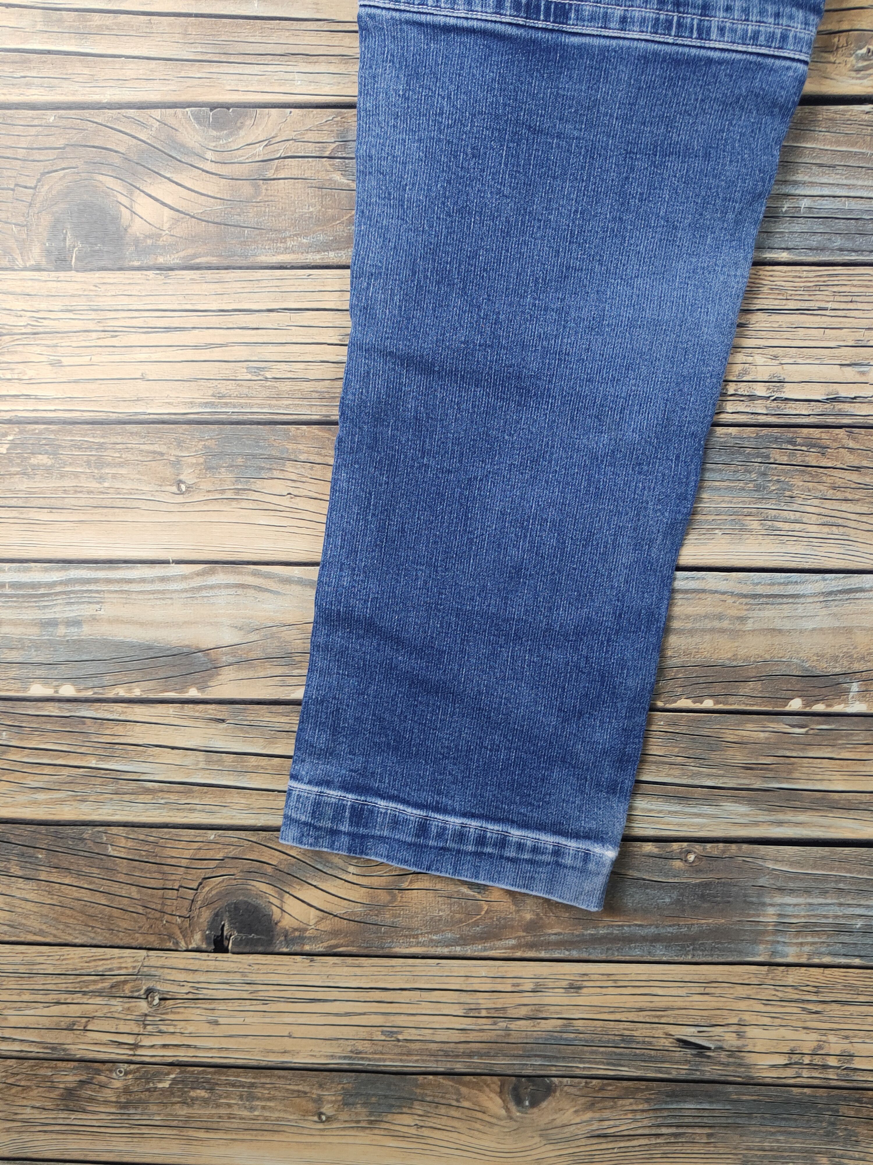 Japanese Brand DL Toraichi Blue Distressed Ripped Jeans #2124 Size US 33 - 10 Thumbnail