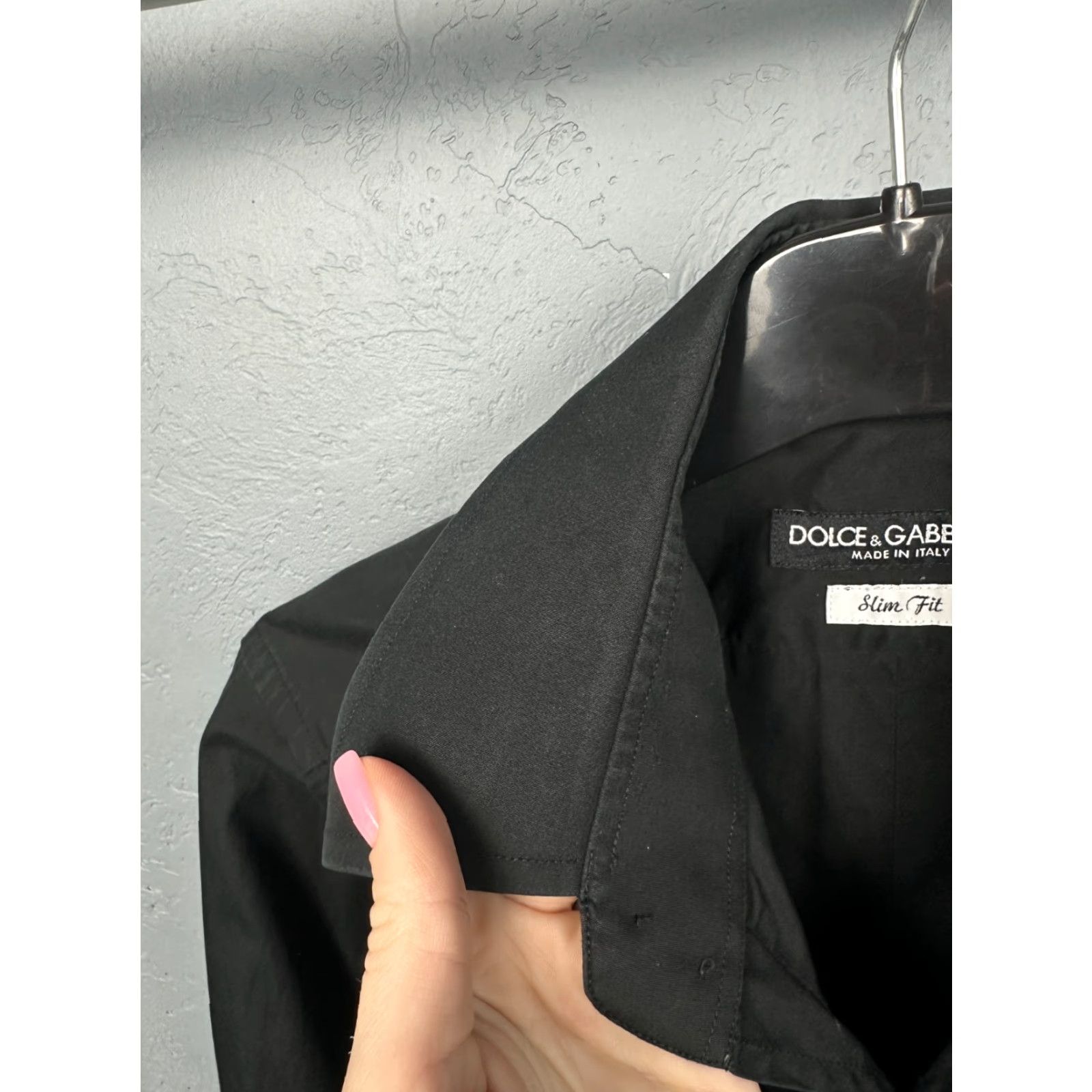 Dolce & Gabbana Dolce&Gabbana Shirt Dolce&Gabbana Vintage Mens Long Sleeve Shirt Size S Black Cotton Button-Up Mens XS? Size US S / EU 44-46 / 1 - 3 Thumbnail