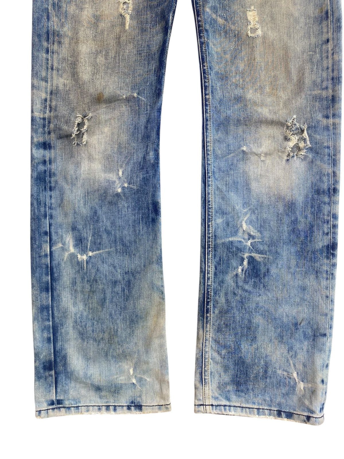 Diesel Diesel Mud Wash Distressed Style Straight Cut Denim Size US 32 / EU 48 - 9 Thumbnail