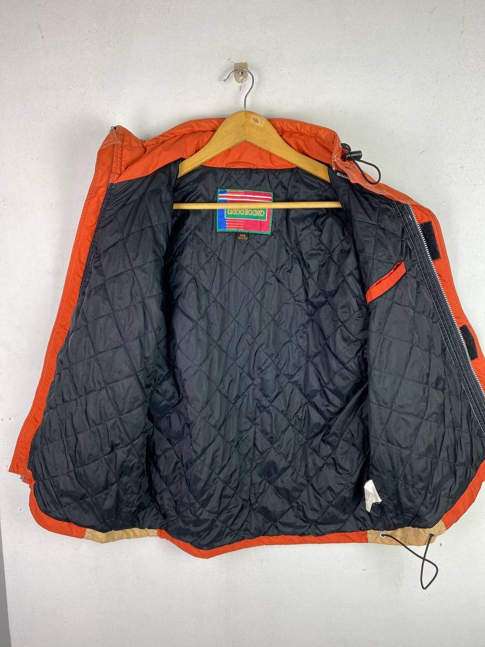Japanese Brand vintage ukihaboard light puffer jacket quilted lining Size US L / EU 52-54 / 3 - 7 Thumbnail