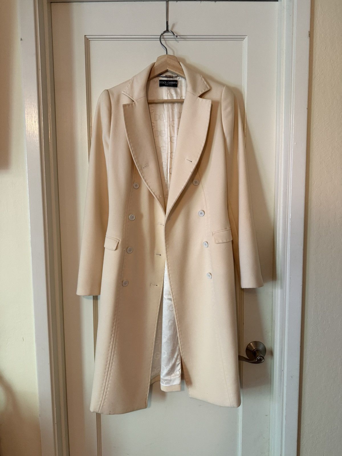 Dolce & Gabbana Dolce & Gabbana Overcoat Size S / US 4 / IT 40 - 1 Thumbnail