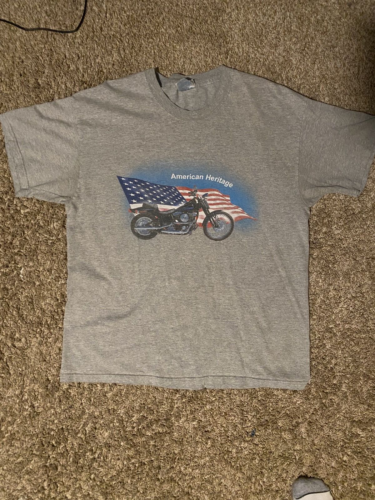 Vintage Crazy Y2K Motorcycle Tee Size US L / EU 52-54 / 3 - 1 Thumbnail