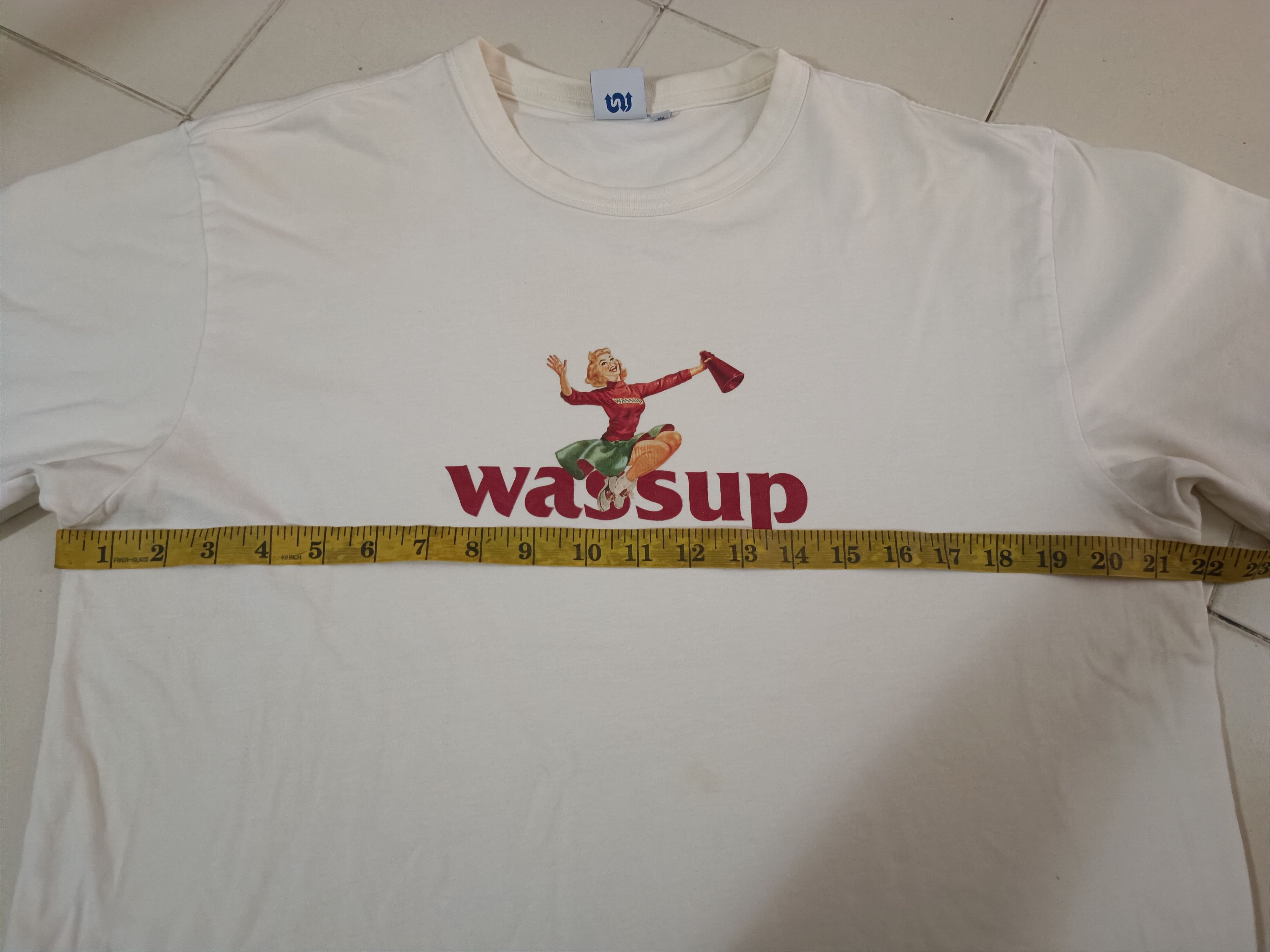 Japanese Brand Wassup T Shirt Size US M / EU 48-50 / 2 - 6 Thumbnail