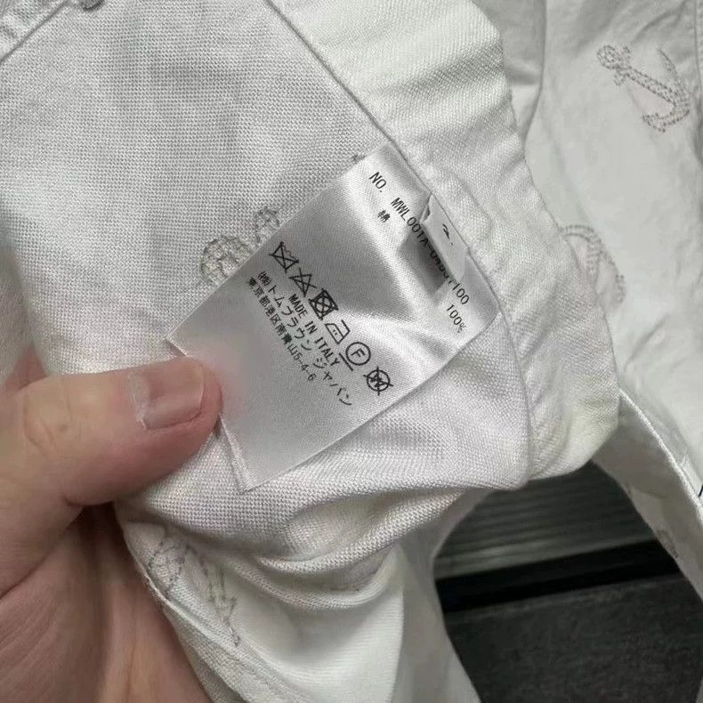 Thom Browne Thom Browne Ship anchor shirt Size US M / EU 48-50 / 2 - 5 Thumbnail