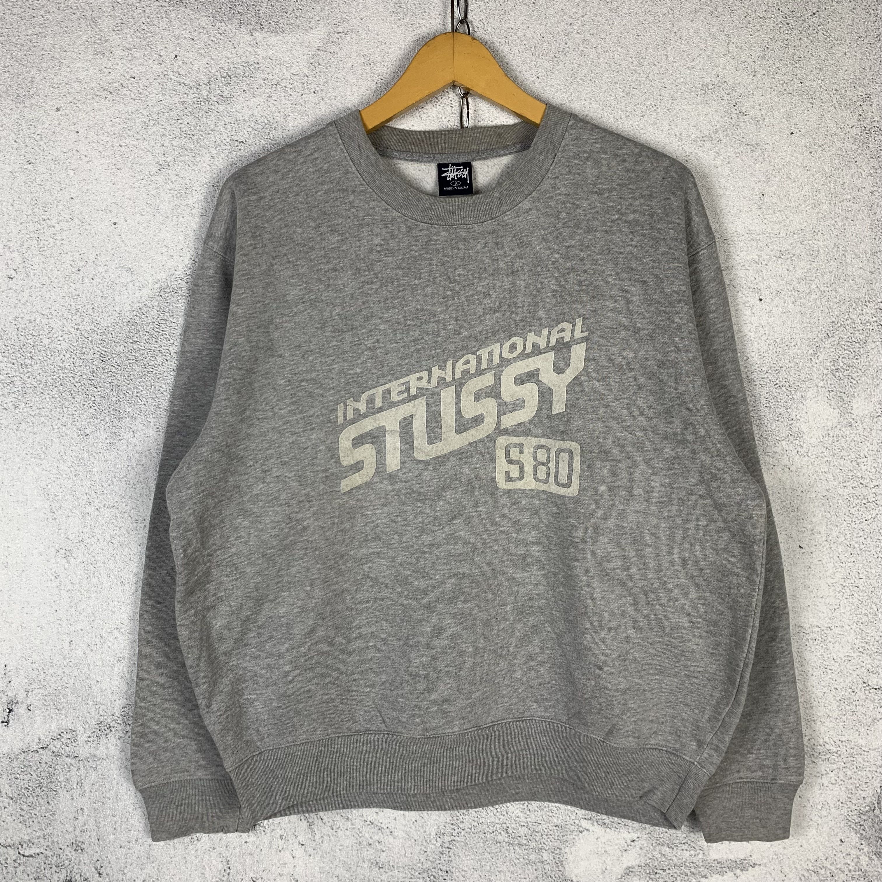 Vintage Stussy International S80 Sweatshirt Crewneck - Main Image