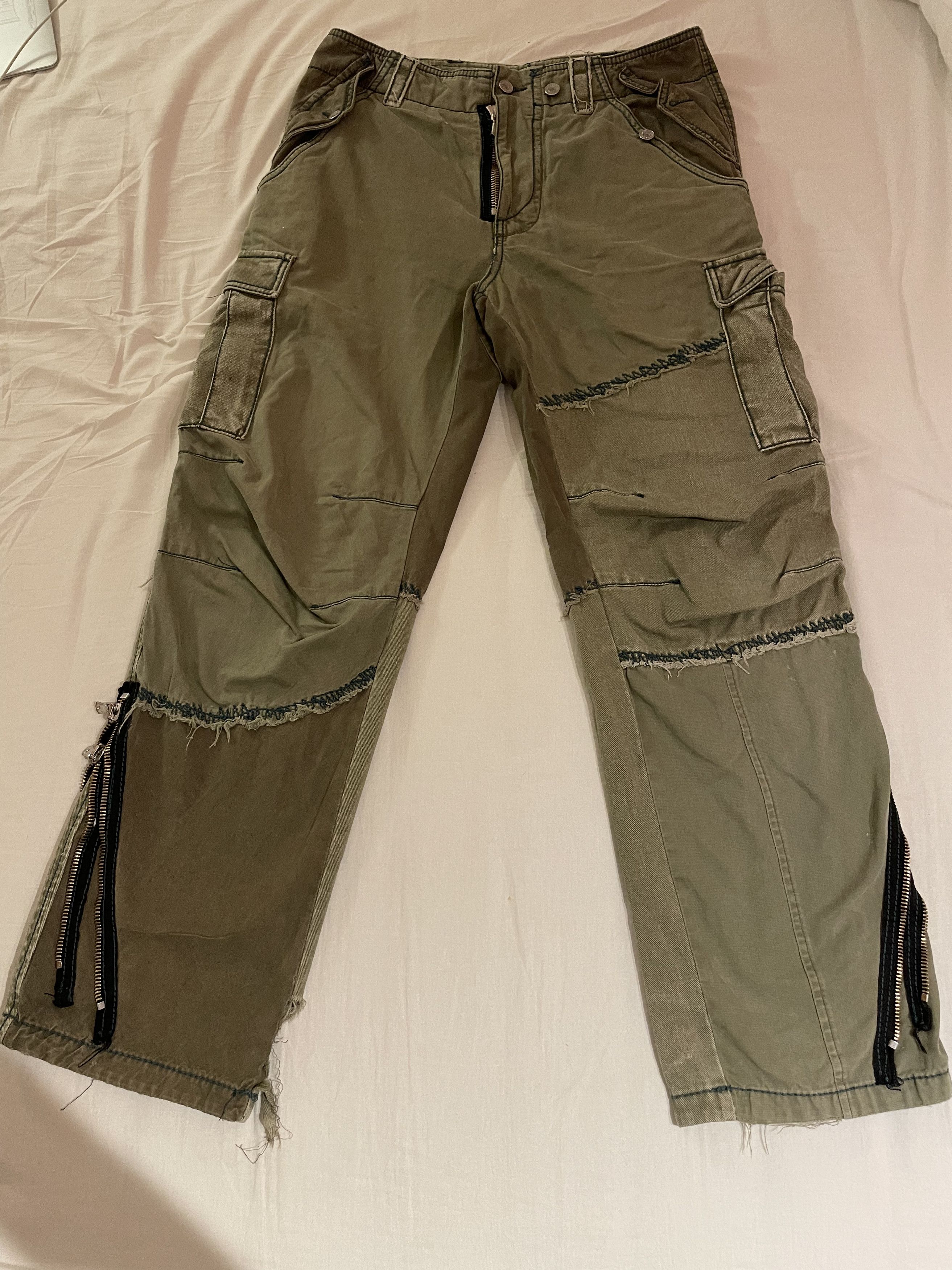 Dolce & Gabbana AW2006 Dolche & Gabbana Cargo Zipper Pants Size US 32 / EU 48 - 1 Thumbnail