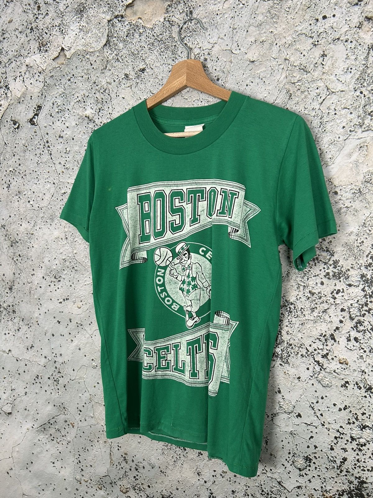 NBA Vintage 1990 Archive Boston Celtics Single Stitch Tee Size US S / EU 44-46 / 1 - 2 Thumbnail