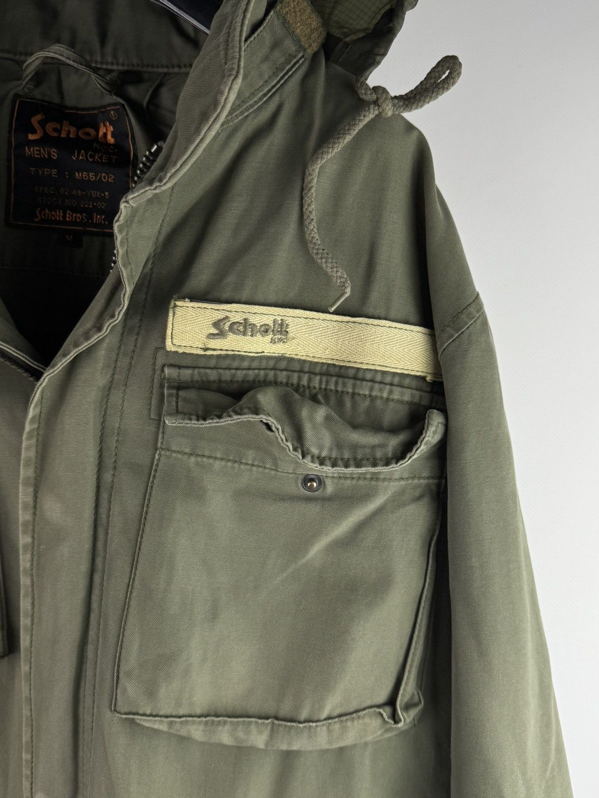 Schott Vintage Schott NYC M65 US Army Jacket Conmar Zipper Military Size US M / EU 48-50 / 2 - 3 Thumbnail