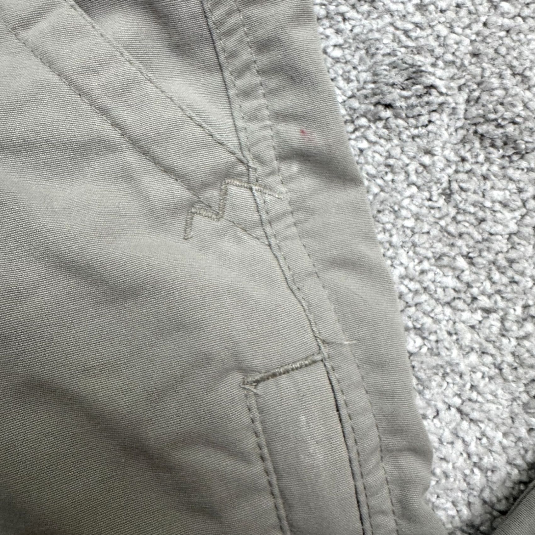 Vintage REI Co-Op Hiking Outdoor Cargo Pants Mens 34x32 Gray Nylon Straight Leg Trail Cargo Pocket Size US 33 - 7 Thumbnail