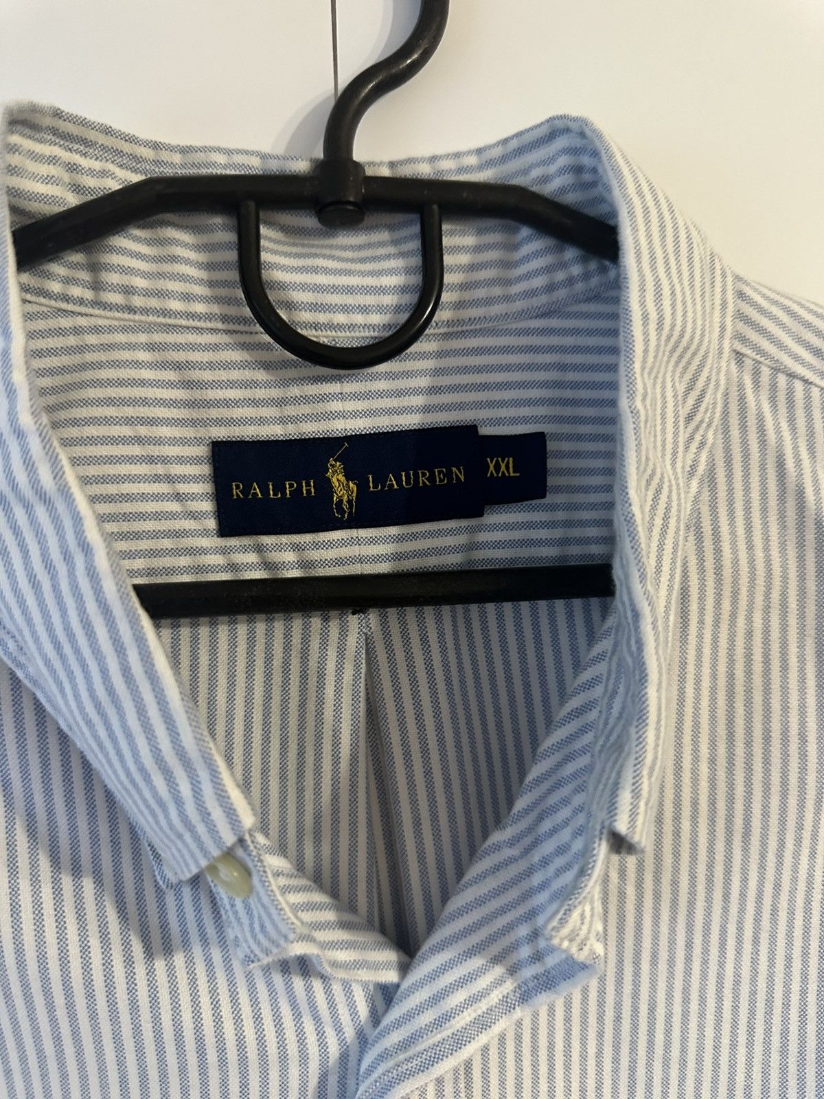 Ralph Lauren Ralph Lauren Classic Striped Cotton Button Up Shirt Size US XXL / EU 58 / 5 - 7 Thumbnail