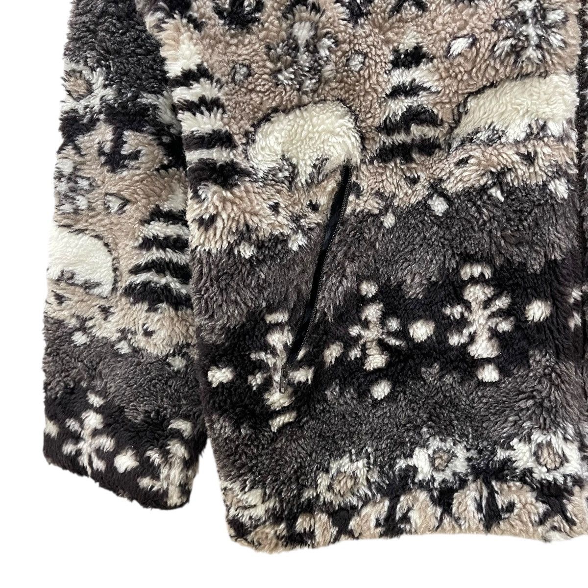 Snow Peak Full Print Mountain Fleece Zipper Jacket Size US M / EU 48-50 / 2 - 8 Thumbnail