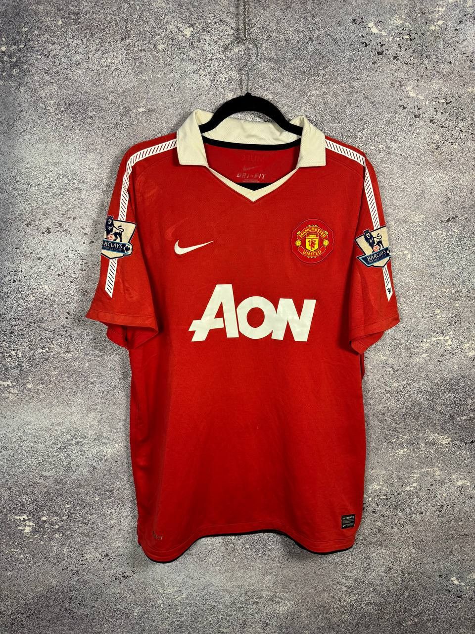 Vintage Vintage Manchester United 2010/11 Nike Soccer Jersey Size US L / EU 52-54 / 3 - 1 Thumbnail
