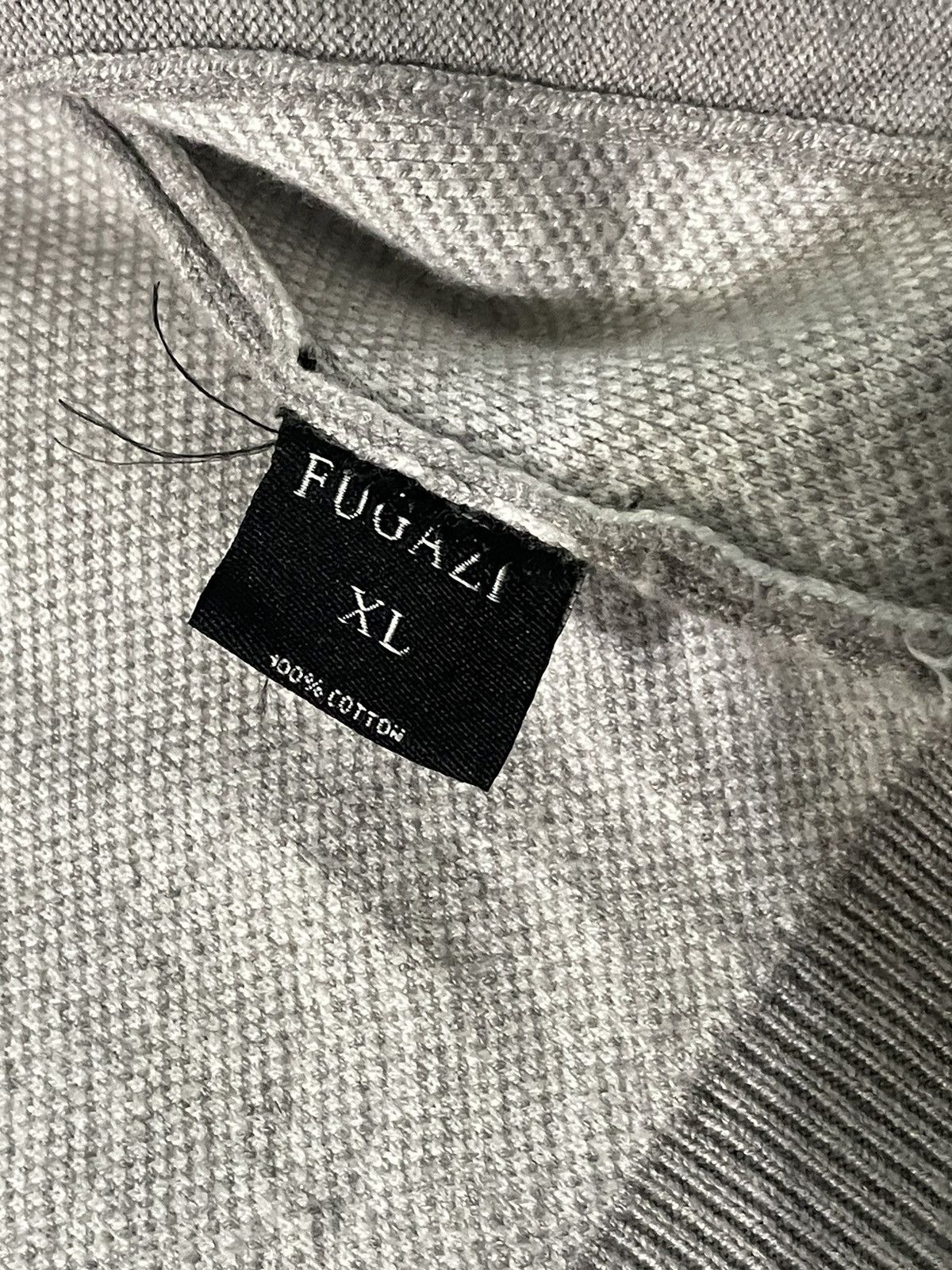 Fugazi FUGAZI PAISLEY KNIT CARDIGAN - GREY Size US XL / EU 56 / 4 - 5 Thumbnail