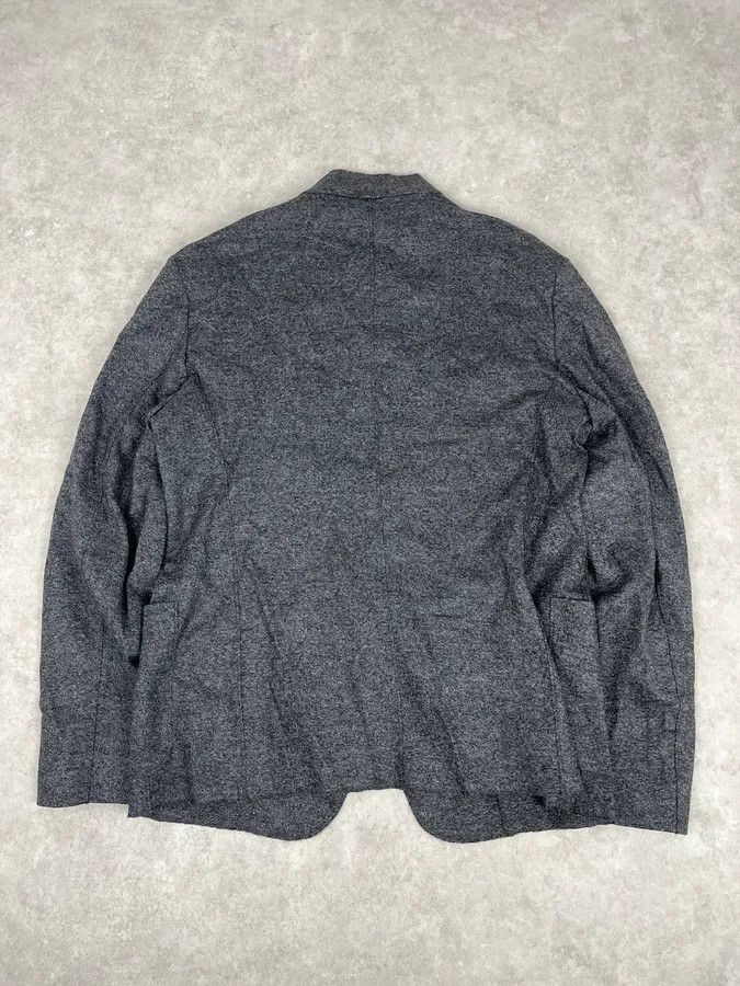 Armani Collezioni SS2017 Armani Collezioni Classy Grey Buttoned Jacket Size 44R - 6 Thumbnail