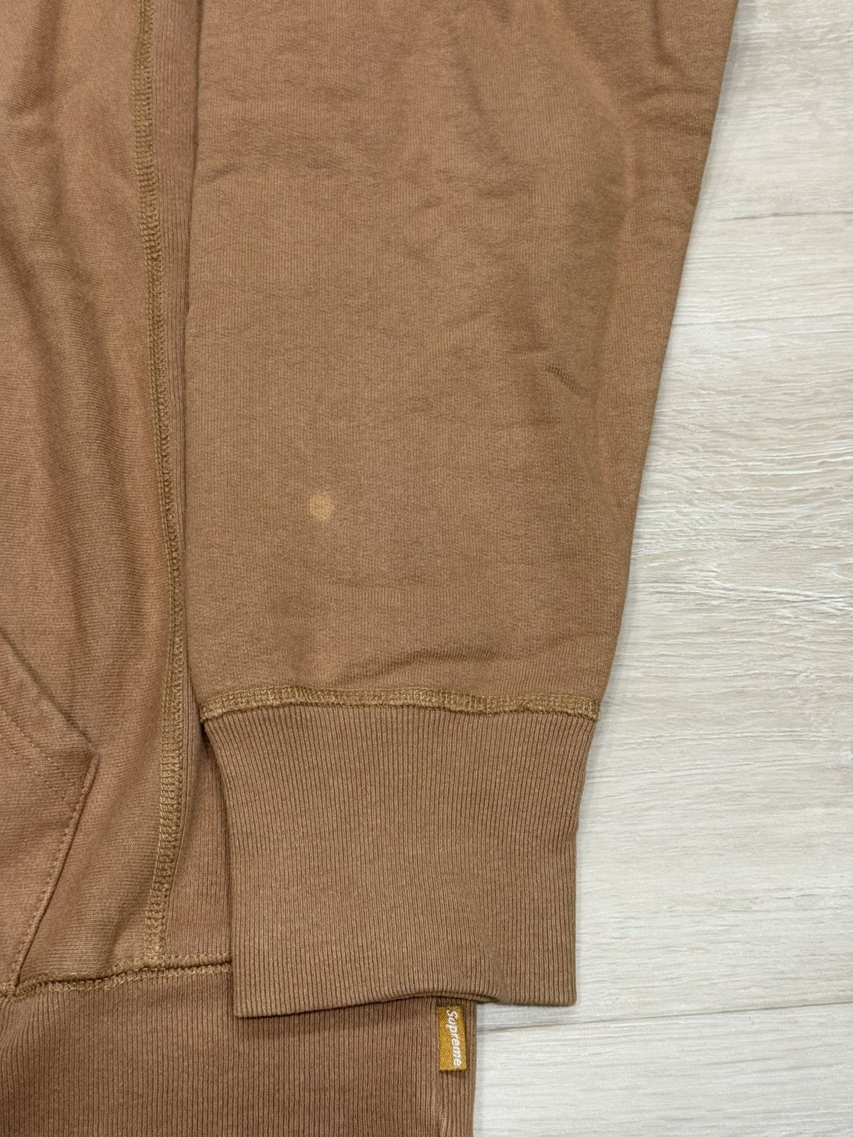 Supreme Supreme Khaki Box Logo Hoodie (2002) Size US L / EU 52-54 / 3 - 5 Thumbnail