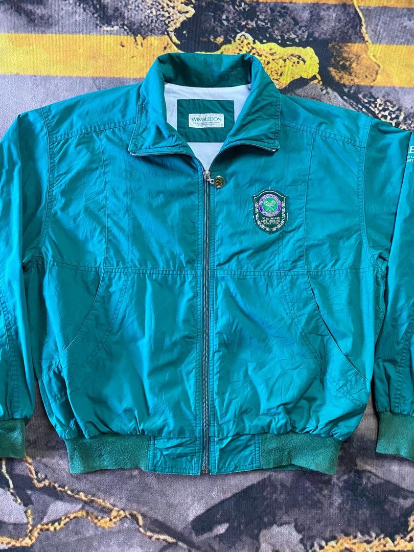 Japanese Brand VINTAGE WIMBLEDON TENNIS BOMBERS JACKET Size US S / EU 44-46 / 1 - 2 Thumbnail